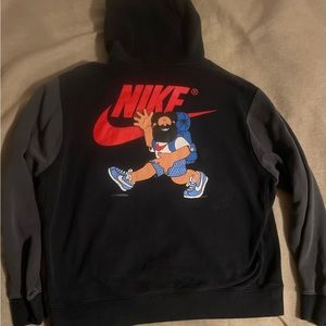 Nike hoodie Club Hiker sz XL